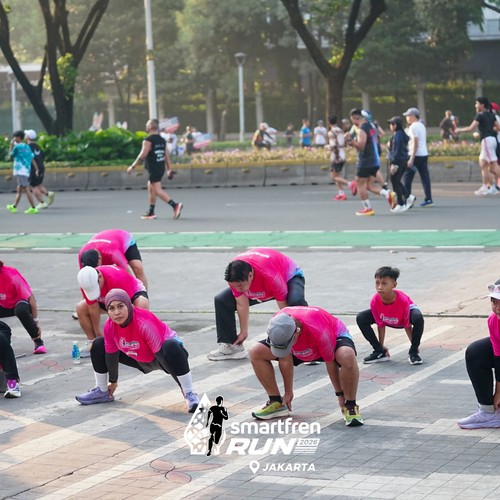 Race photo from SMARTFREN RUN 2026 VIBES