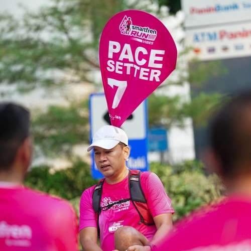 Race photo from SMARTFREN RUN 2026 VIBES
