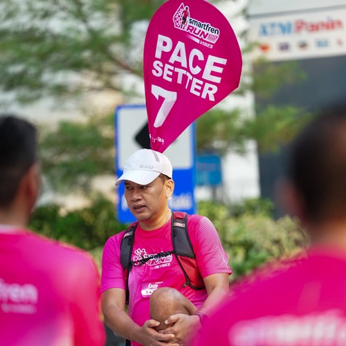 Race photo from SMARTFREN RUN 2026 VIBES