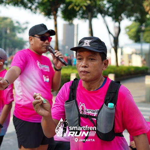 Race photo from SMARTFREN RUN 2026 VIBES