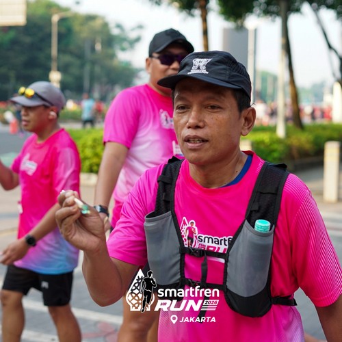 Race photo from SMARTFREN RUN 2026 VIBES