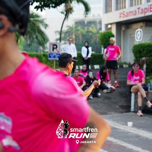 Race photo from SMARTFREN RUN 2026 VIBES