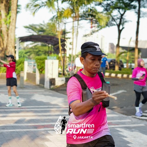 Race photo from SMARTFREN RUN 2026 VIBES