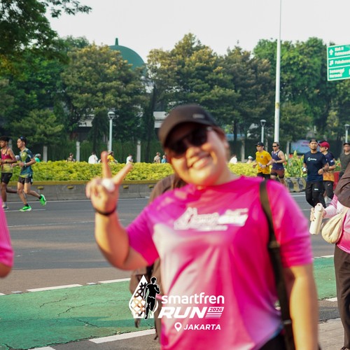 Race photo from SMARTFREN RUN 2026 VIBES