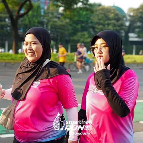 Race photo from SMARTFREN RUN 2026 VIBES