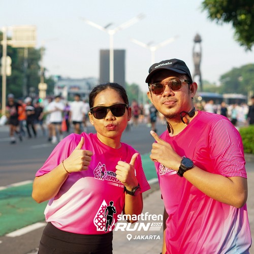 Race photo from SMARTFREN RUN 2026 VIBES