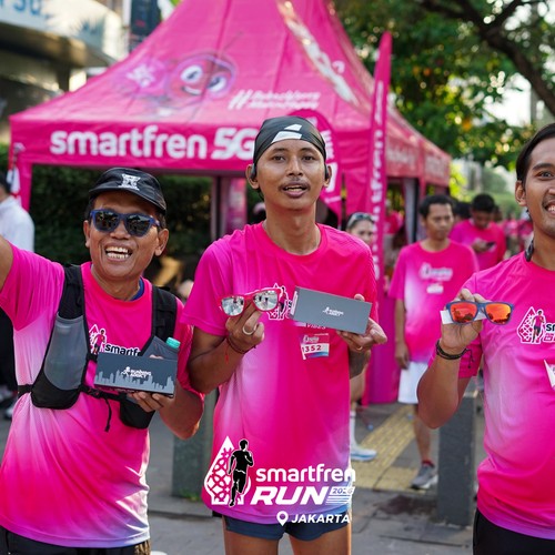 Race photo from SMARTFREN RUN 2026 VIBES