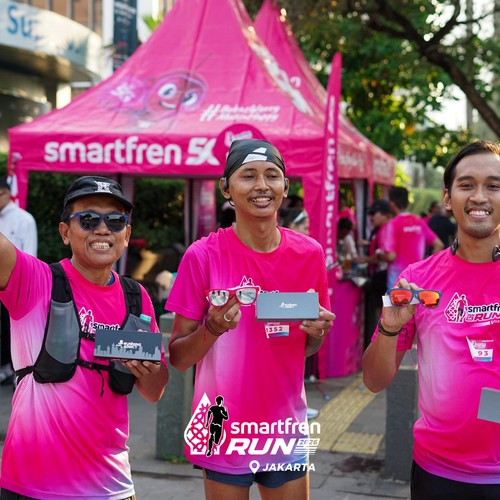Race photo from SMARTFREN RUN 2026 VIBES