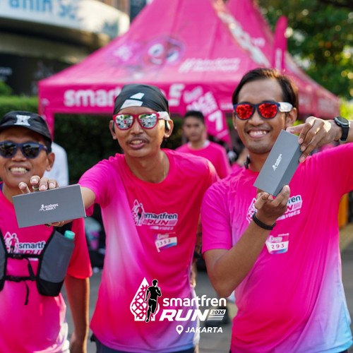 Race photo from SMARTFREN RUN 2026 VIBES