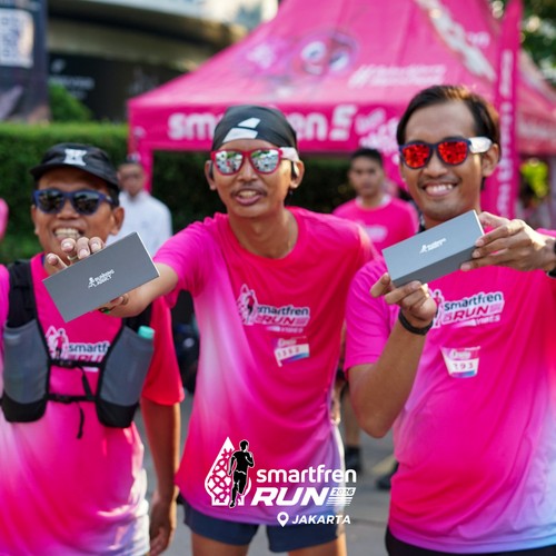 Race photo from SMARTFREN RUN 2026 VIBES
