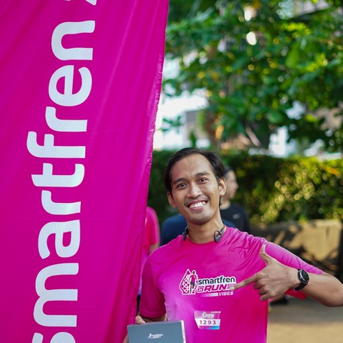 Race photo from SMARTFREN RUN 2026 VIBES