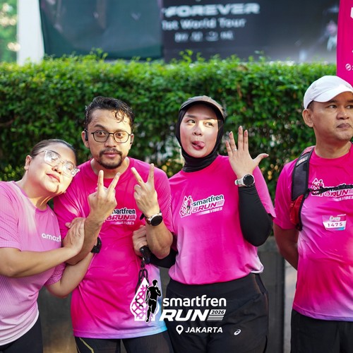 Race photo from SMARTFREN RUN 2026 VIBES