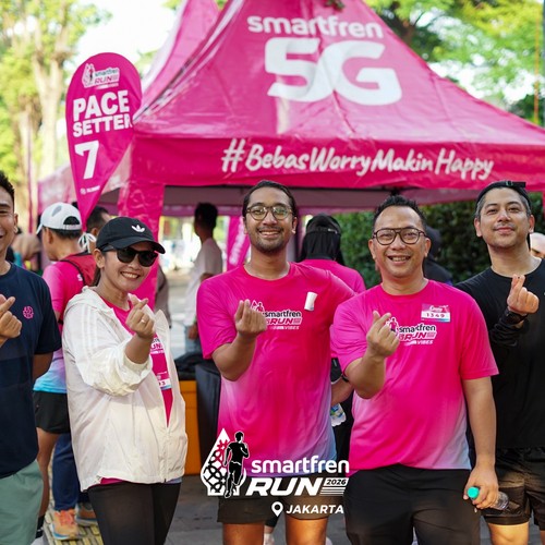 Race photo from SMARTFREN RUN 2026 VIBES
