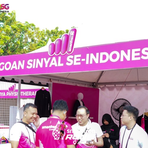 Race photo from SMARTFREN RUN 2026