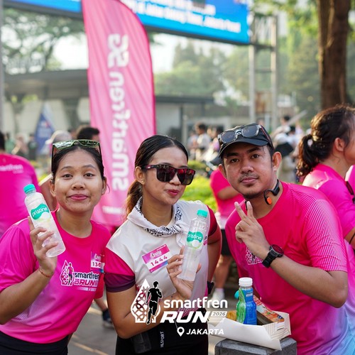 Race photo from SMARTFREN RUN 2026 VIBES