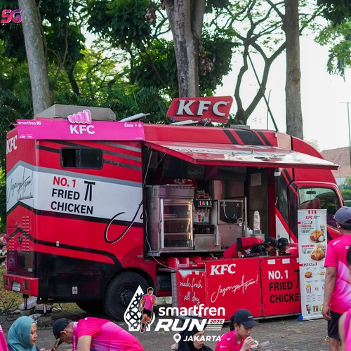 Race photo from SMARTFREN RUN 2026