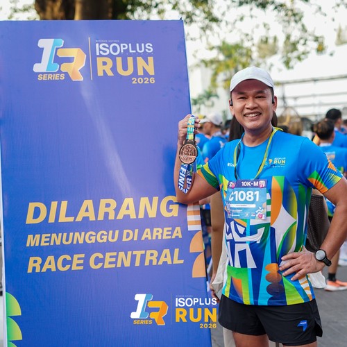 Race photo from ISOPLUS RUN 2026 - JAKARTA