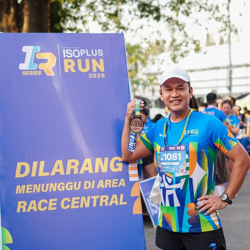 Race photo from ISOPLUS RUN 2026 - JAKARTA