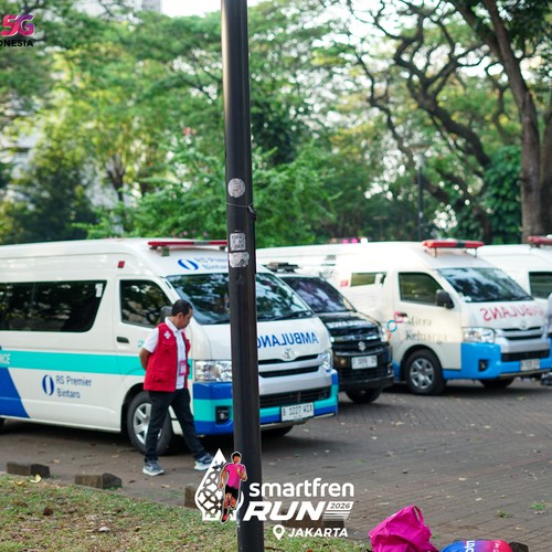 Race photo from SMARTFREN RUN 2026