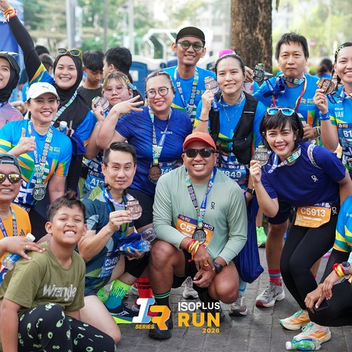 Race photo from ISOPLUS RUN 2026 - JAKARTA
