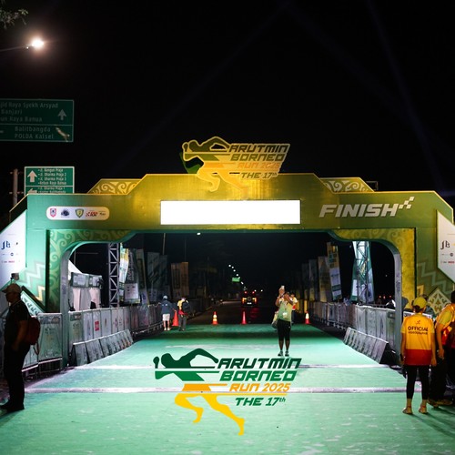 Race photo from ARUTMIN BORNEO RUN 2025