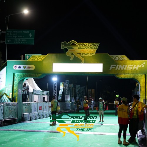 Race photo from ARUTMIN BORNEO RUN 2025