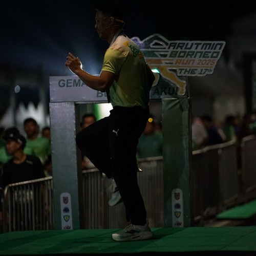 Race photo from ARUTMIN BORNEO RUN 2025