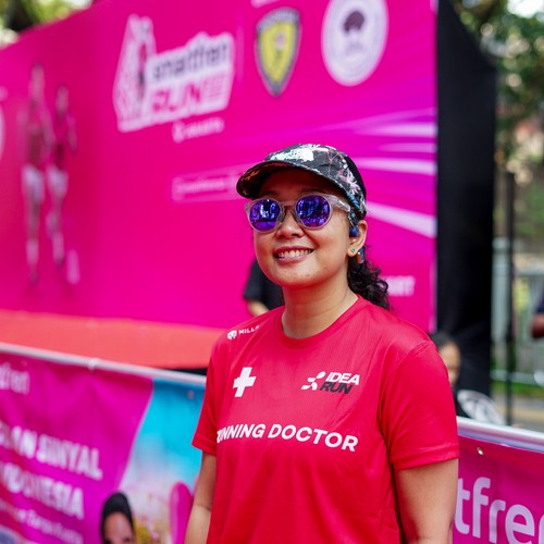 Race photo from SMARTFREN RUN 2026