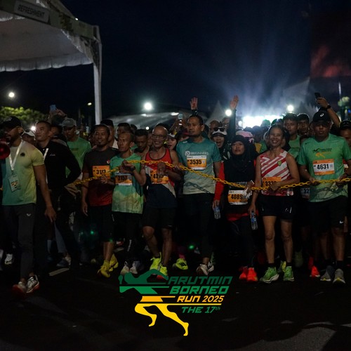 Race photo from ARUTMIN BORNEO RUN 2025