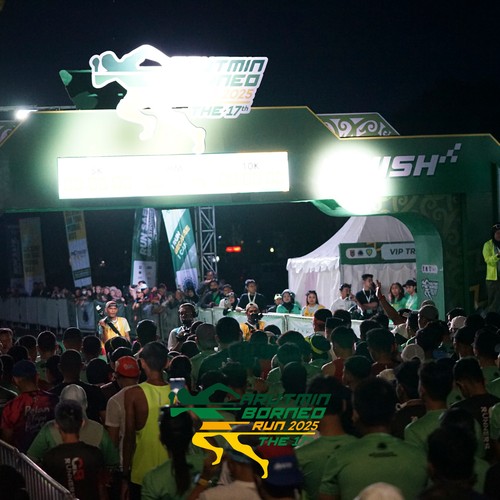 Race photo from ARUTMIN BORNEO RUN 2025