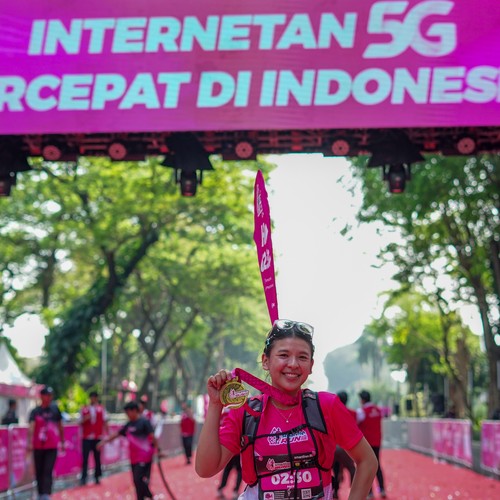 Race photo from SMARTFREN RUN 2026