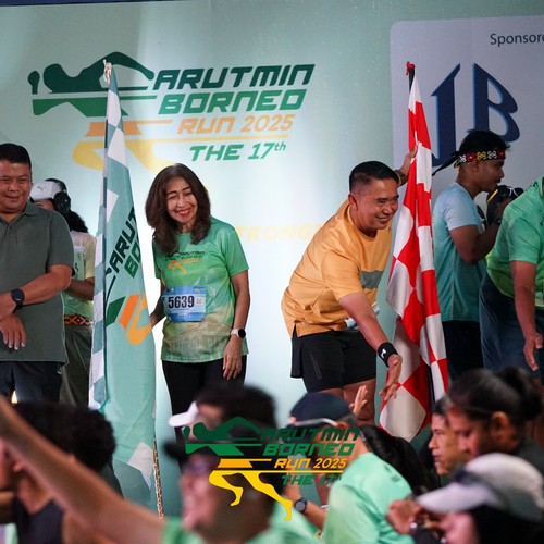 Race photo from ARUTMIN BORNEO RUN 2025