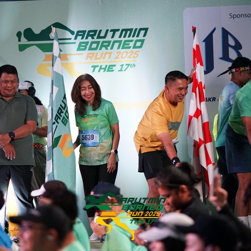 Race photo from ARUTMIN BORNEO RUN 2025