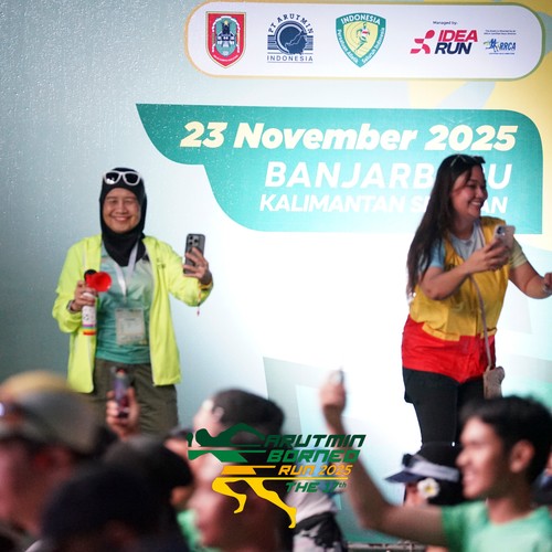 Race photo from ARUTMIN BORNEO RUN 2025