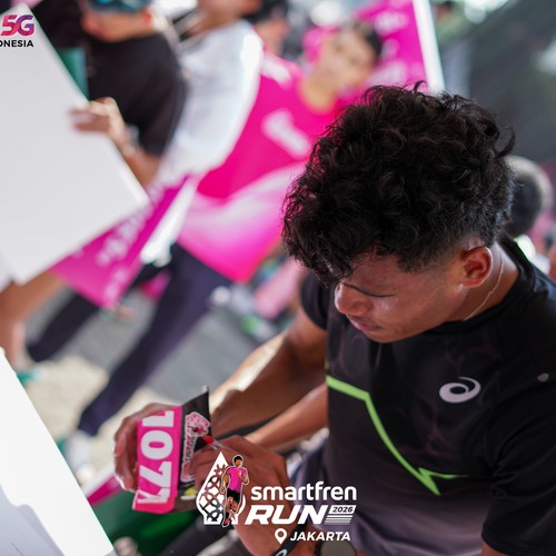 Race photo from SMARTFREN RUN 2026