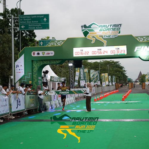 Race photo from ARUTMIN BORNEO RUN 2025
