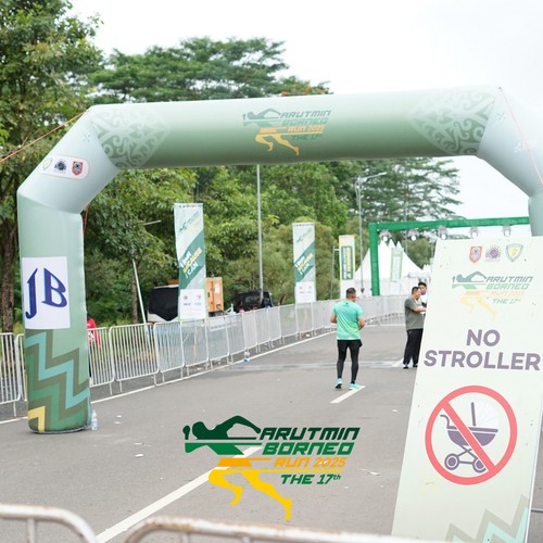 Race photo from ARUTMIN BORNEO RUN 2025