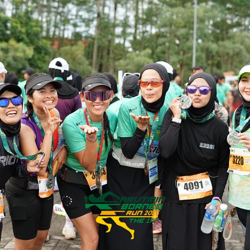Race photo from ARUTMIN BORNEO RUN 2025