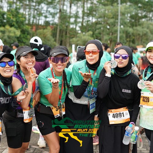 Race photo from ARUTMIN BORNEO RUN 2025