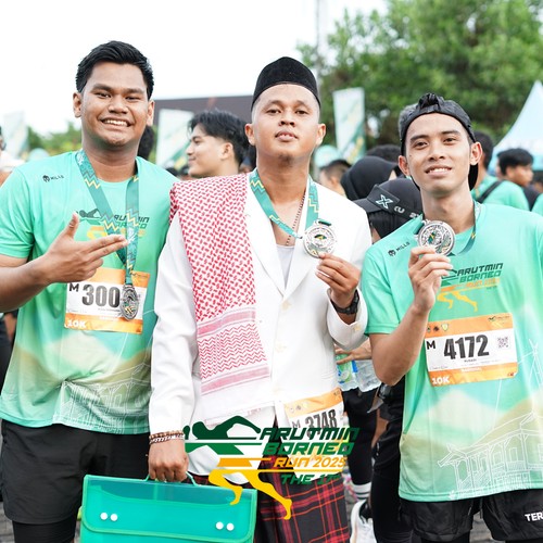 Race photo from ARUTMIN BORNEO RUN 2025