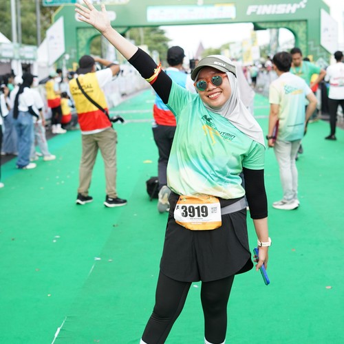 Race photo from ARUTMIN BORNEO RUN 2025