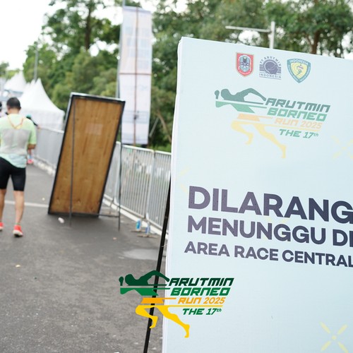 Race photo from ARUTMIN BORNEO RUN 2025