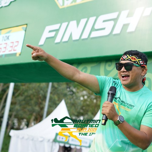 Race photo from ARUTMIN BORNEO RUN 2025