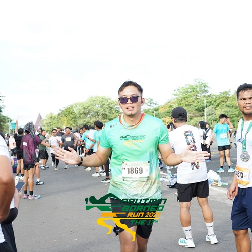 Race photo from ARUTMIN BORNEO RUN 2025
