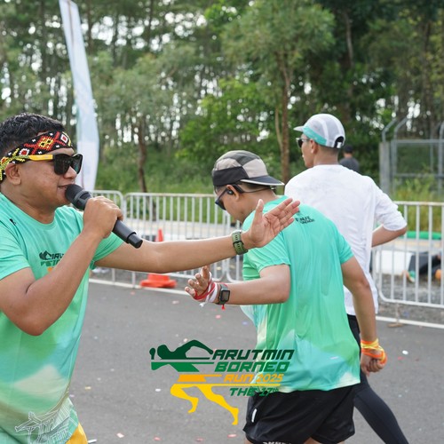 Race photo from ARUTMIN BORNEO RUN 2025