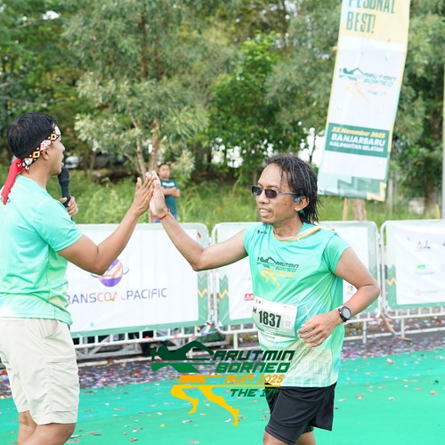 Race photo from ARUTMIN BORNEO RUN 2025