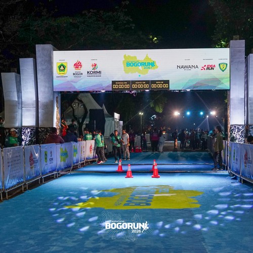 Race photo from BOGORUN 2026