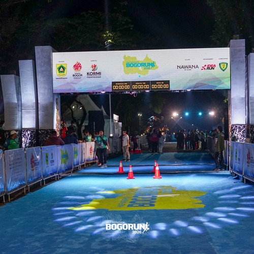 Race photo from BOGORUN 2026