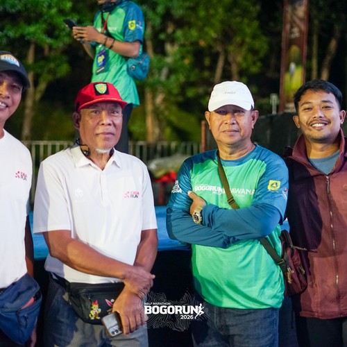 Race photo from BOGORUN 2026