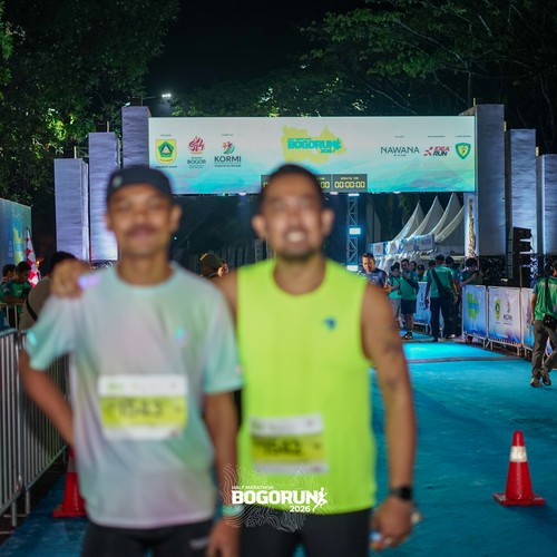 Race photo from BOGORUN 2026